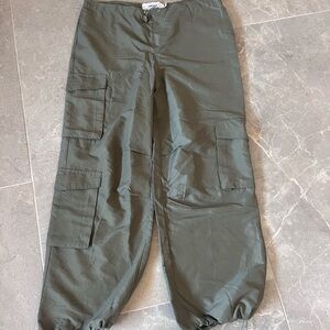 Dark Green Pants